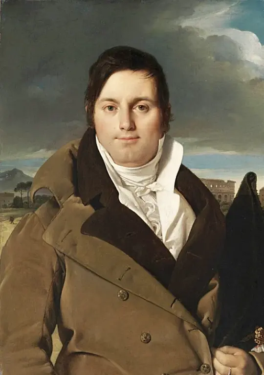 Jean Auguste Dominique Ingres | Joseph-Antoine Moltedo - 1810 | Indrammet kunsttryk | Klassicisme | formida