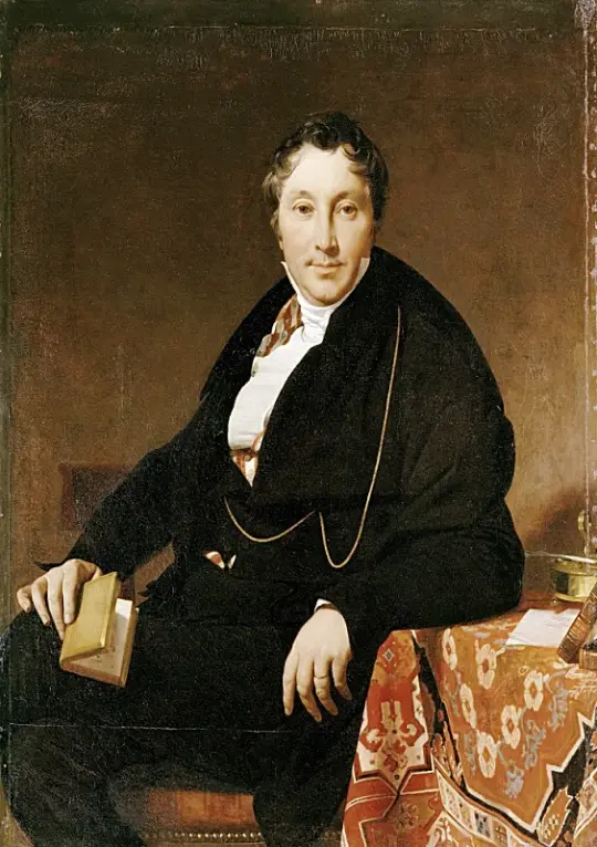 Jean Auguste Dominique Ingres | Jacques-Louis Leblanc - 1823 | Indrammet kunsttryk | Klassicisme | formida