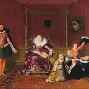Jean Auguste Dominique Ingres | Leonardo da Vincis sidste åndedrag - 1818 | Indrammet kunsttryk | Klassicisme | formida