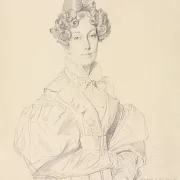 Jean Auguste Dominique Ingres | Madame Désiré Raoul-Rochette – 1830 | Indrammet kunsttryk | Klassicisme | formida