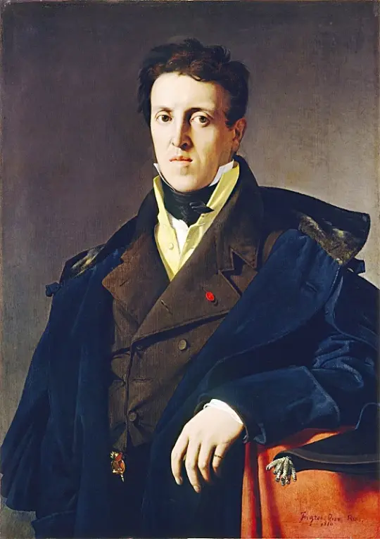 Jean Auguste Dominique Ingres | Marcotte d’Argenteuil – 1810 | Indrammet kunsttryk | Klassicisme | formida