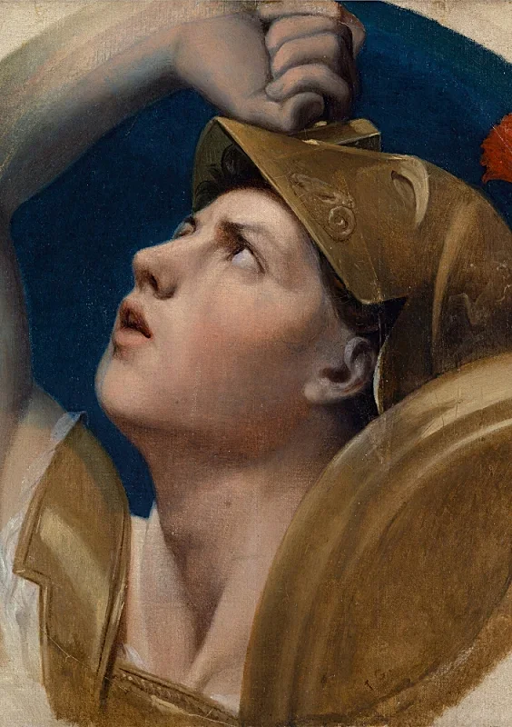 Jean-Auguste Dominique Ingres | Mars - 1864 | Gerahmter Kunstdruck | Klassizismus | formida