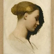Jean-Auguste Dominique Ingres – Madame Edmond  1831 | Giclée Kunstdruck gerahmt