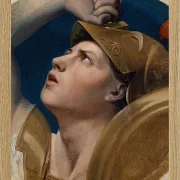 Jean-Auguste Dominique Ingres – Mars  1864 | Giclée Kunstdruck gerahmt