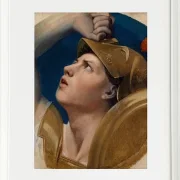 Jean-Auguste Dominique Ingres – Mars  1864 | Giclée Kunstdruck gerahmt