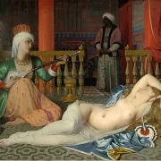 Jean-Auguste Dominique Ingres | Odaliske, Sklave und Eunuch - 1839 | Gerahmter Kunstdruck | Klassizismus | formida