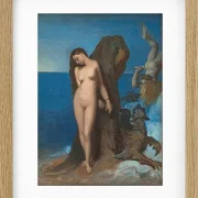 Jean-Auguste Dominique Ingres – Perseus und Andromeda  1819 | Giclée Kunstdruck gerahmt