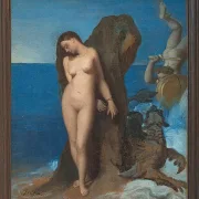 Jean-Auguste Dominique Ingres – Perseus und Andromeda  1819 | Giclée Kunstdruck gerahmt