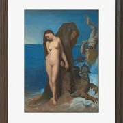 Jean-Auguste Dominique Ingres – Perseus und Andromeda  1819 | Giclée Kunstdruck gerahmt