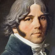 Jean-Auguste Dominique Ingres – Porträt von Jean-Marie-Joseph Ingres  1804 | Giclée Kunstdruck gerahmt