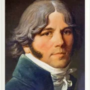 Jean-Auguste Dominique Ingres – Porträt von Jean-Marie-Joseph Ingres  1804 | Giclée Kunstdruck gerahmt