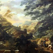 Jean-François Millet | Landskab – 1870 | Indrammet kunsttryk | Realisme