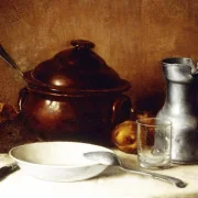 Jean-François Millet | Vor dem Essen - 1840 | Gerahmter Kunstdruck | Realismus