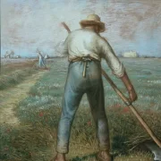 Jean-François Millet | Der Schnitter - 1868 | Gerahmter Kunstdruck | Realismus