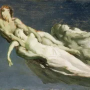 Jean-François Millet | Stjerneskuddene - 1868 | Indrammet kunsttryk | Realisme