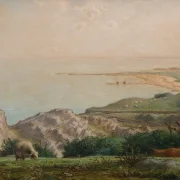 Jean-François Millet | Udsigt over havet – 1870 | Indrammet kunsttryk | Realisme
