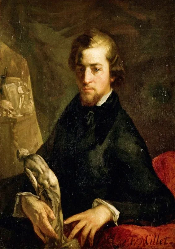 Jean-François Millet | Charles-André Langevin – 1867 | Indrammet kunsttryk | Realisme