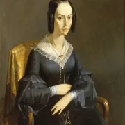Jean-François Millet | Madame Valmont - 1841 | Gerahmter Kunstdruck | Realismus