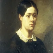 Jean-François Millet | Madame J.F. Millet – 1844 | Indrammet kunsttryk | Realisme