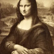 Jean-François Millet | Millets tegning af Mona Lisa – 1854 | Indrammet kunsttryk | Realisme