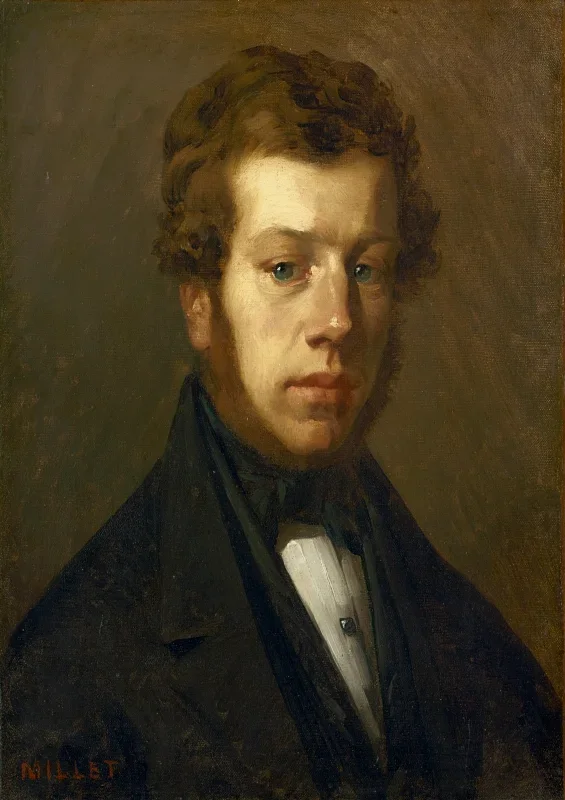 Jean-François Millet | Hr. Martin – 1840 | Indrammet kunsttryk | Realisme