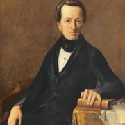Jean-François Millet | Master Valmont, notar i Cherbourg – 1899 | Indrammet kunsttryk | Realisme