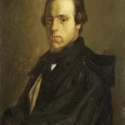 Jean-François Millet | Hr. le Courtois, kunstnerens svoger – 1841 | Indrammet kunsttryk | Realisme