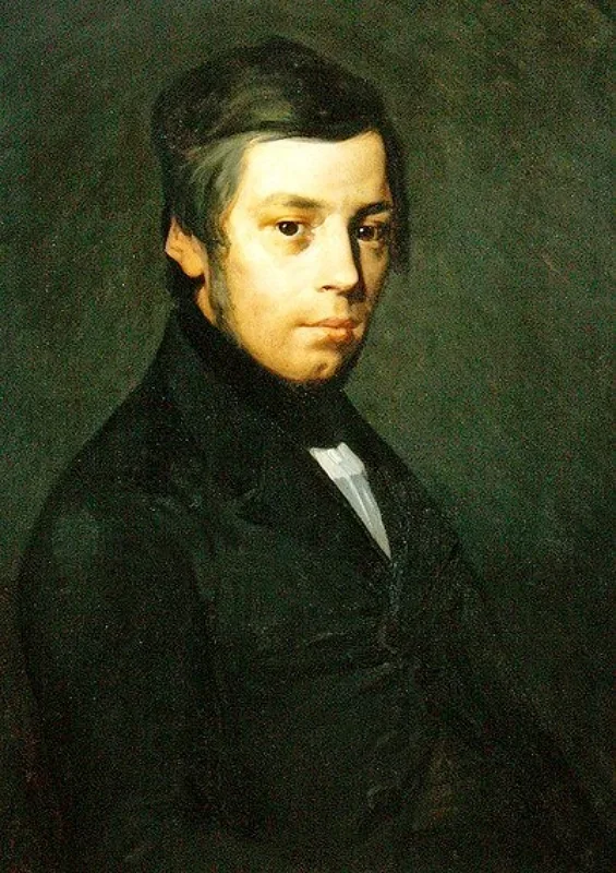Jean-François Millet | Portræt af Pierre Ono - 1880 | Indrammet kunsttryk | Realisme