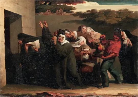 Jean-François Millet | Vert - 1839 | Indrammet kunsttryk | Realisme
