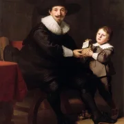 Jean Pellicorne mit seinem Sohn Caspar – 1632