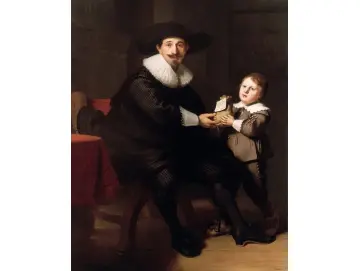 Jean Pellicorne mit seinem Sohn Caspar – 1632