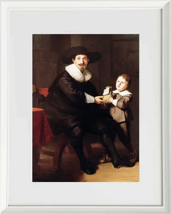 Jean Pellicorne mit seinem Sohn Caspar – 1632