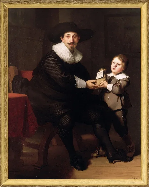 Jean Pellicorne mit seinem Sohn Caspar – 1632