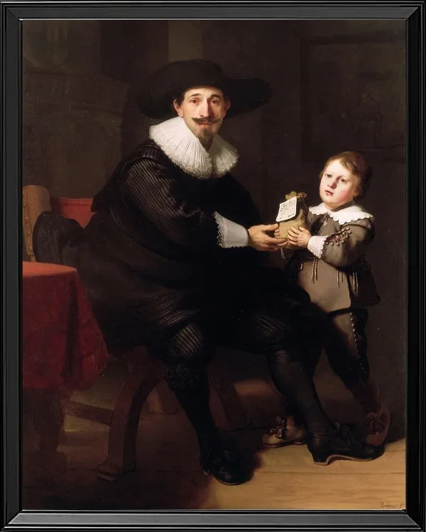 Jean Pellicorne mit seinem Sohn Caspar – 1632