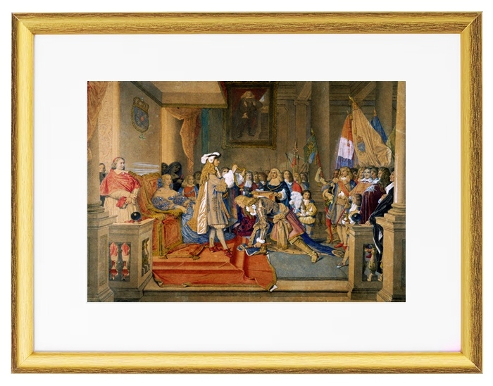 Marschall de Berwick erhält das Goldene Vlies – 1864
