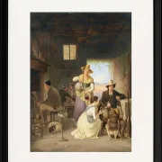 Jäger in einer Taverne – 1834