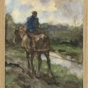 Jäger zu Pferd auf dem Reiterpfad - 1847