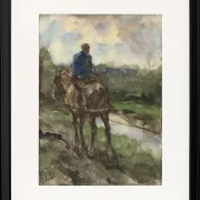 Jäger zu Pferd auf dem Reiterpfad - 1847