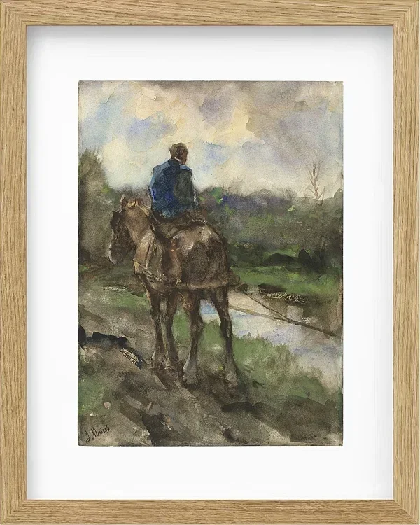 Jäger zu Pferd auf dem Reiterpfad - 1847