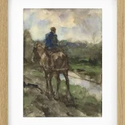 Jäger zu Pferd auf dem Reiterpfad - 1847