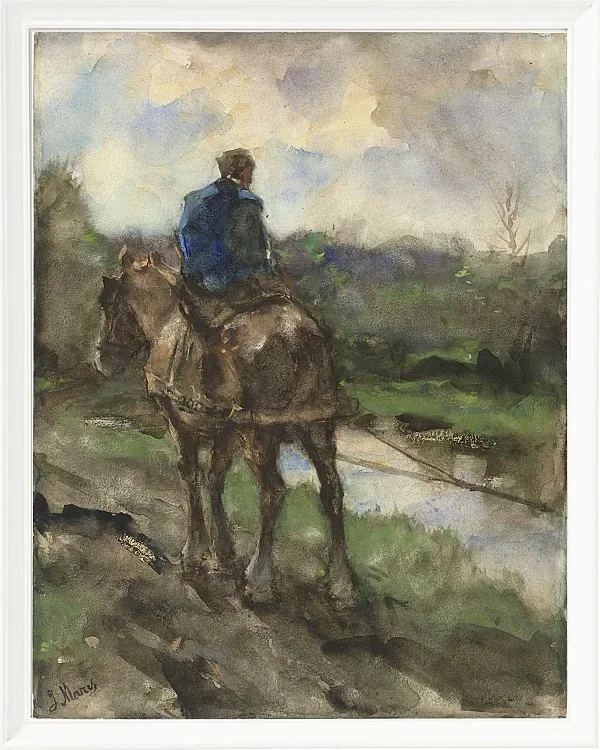 Jäger zu Pferd auf dem Reiterpfad - 1847