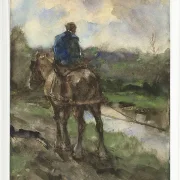 Jäger zu Pferd auf dem Reiterpfad - 1847