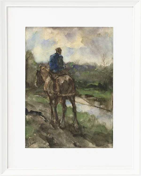 Jäger zu Pferd auf dem Reiterpfad - 1847