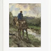 Jäger zu Pferd auf dem Reiterpfad - 1847