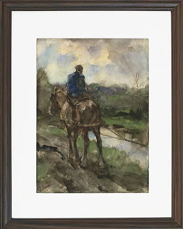 Jäger zu Pferd auf dem Reiterpfad - 1847