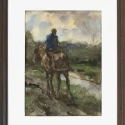 Jäger zu Pferd auf dem Reiterpfad - 1847