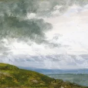 Johan Christian Dahl | Stormskyer - 1835 | Romantic | formida