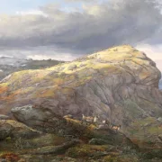 Johan Christian Dahl | Stugunøset ved Filefjell - 1851 | Romantic | formida