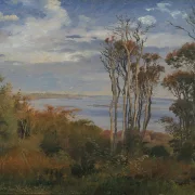 Johan Lundbye – Kolås Wald, Vejrhøj 1835 | Giclée Kunstdruck gerahmt