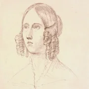 Johan T. Lundbye | Louise Marie Neergaard – 1841 | Gerahmter Kunstdruck | Goldenes Zeitalter Dänemark | formida